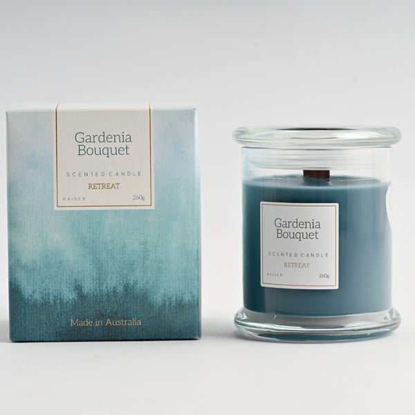 Kaisercraft Retreat Candle 260g - GARDENIA BOUQUET