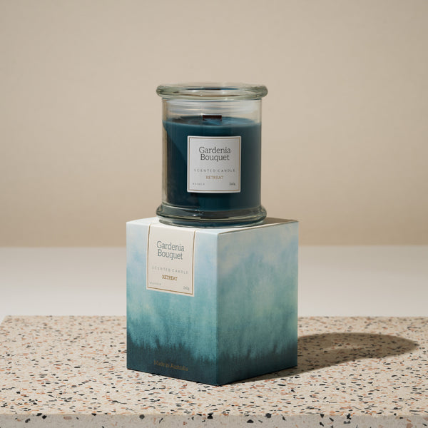 kaisercraft Retreat Candle 260g - GARDENIA BOUQUET