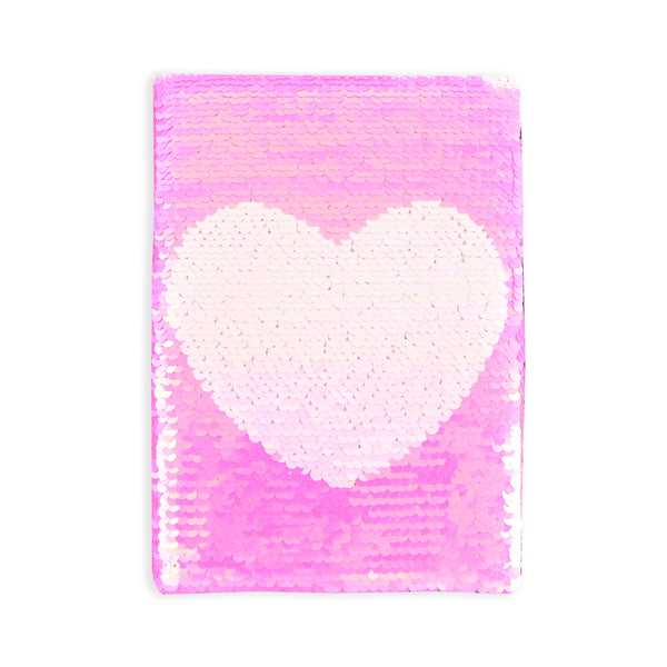 kaisercraft Sequin Notebook - Heart