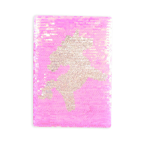 kaisercraft Sequin Notebook - Unicorn