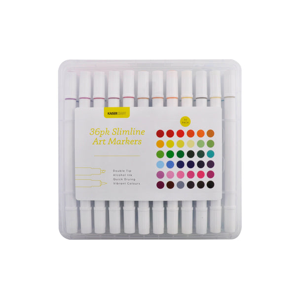 kaisercraft Slimline Art Markers 36pk