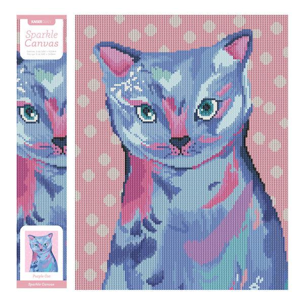 kaisercraft Sparkle Kits 40 x 50cm - Purple Cat