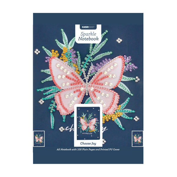 kaisercraft Sparkle Notebook - Choose Joy