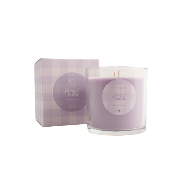 kaisercraft Sweethearts Large Candle - Forest Fruits