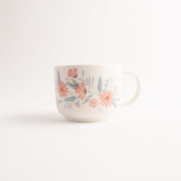 kaisercraft Tea Mug - CREAM MEADOW