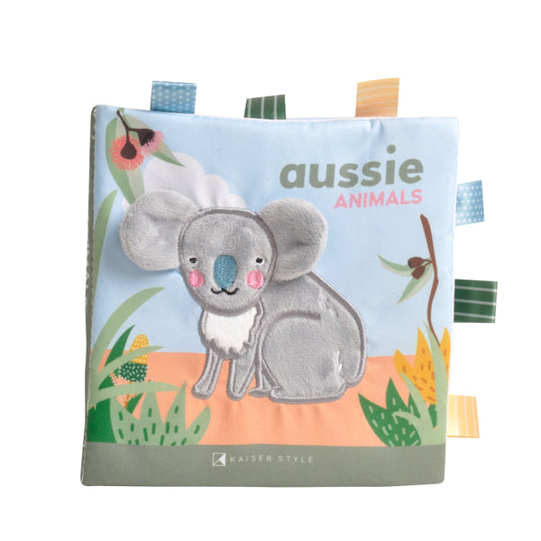 kaisercraft Texture Baby Book - AUSSIE ANIMALS