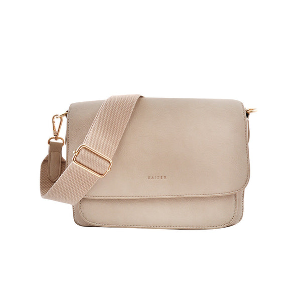kaisercraft Textured Strap Satchel Bag - Beige