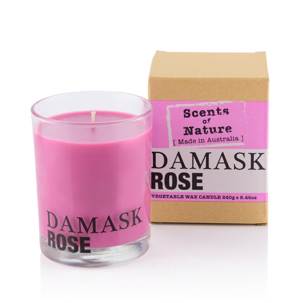 kaisercraft Tilley Damask Rose Soy Candle 240g
