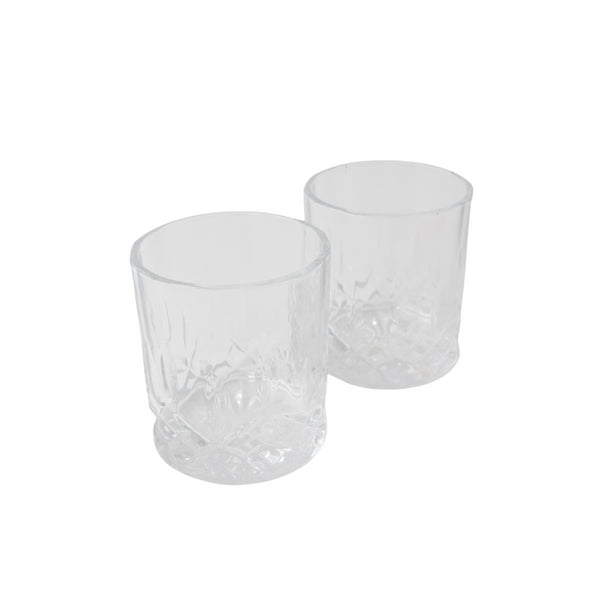 kaisercraft Whiskey Glasses 2Pk - Diamond