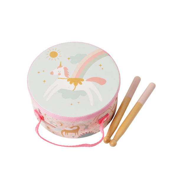 kaisercraft Wooden Drum - Unicorn