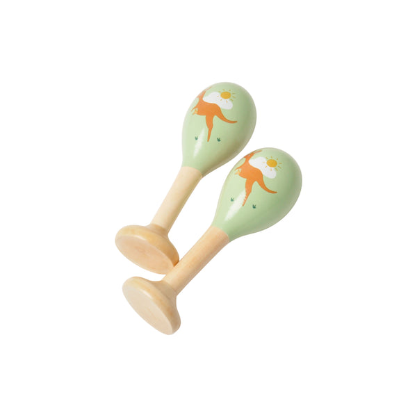 kaisercraft Wooden Maracas - Aussie
