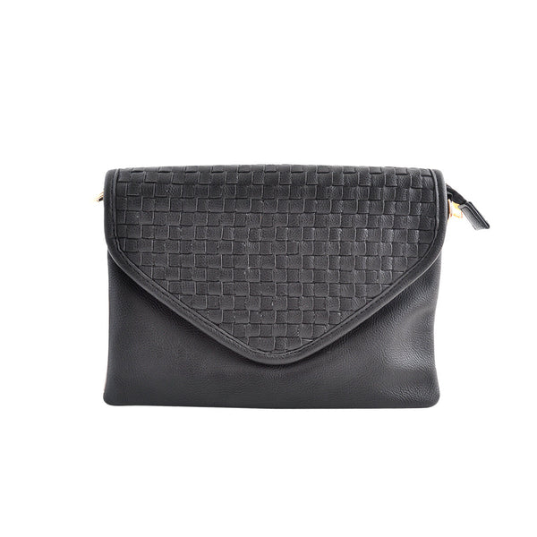 Kaisercraft Woven Clutch Bag - Black