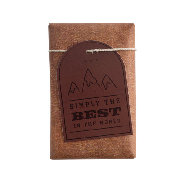 kaisercraft Wrapped Soap - Leather & Tobacco