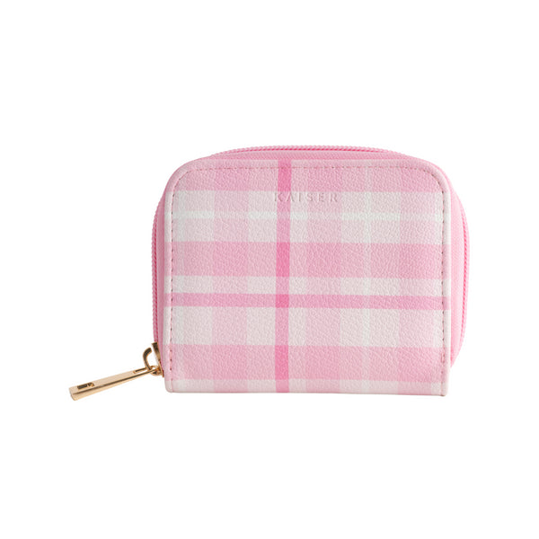 kaisercraft Zip Up Purse - Gingham