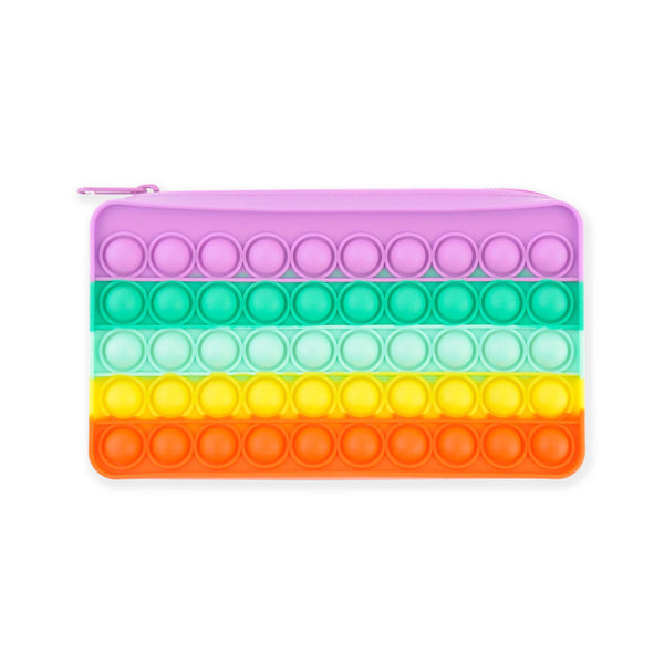 kaisercraft KaiserKids Fidget Pencil Case - RAINBOW RECTANGLE