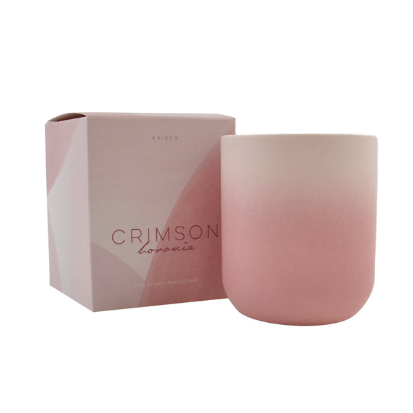 kaisercraft Native Collection Candle 250G - Crimson Boronia