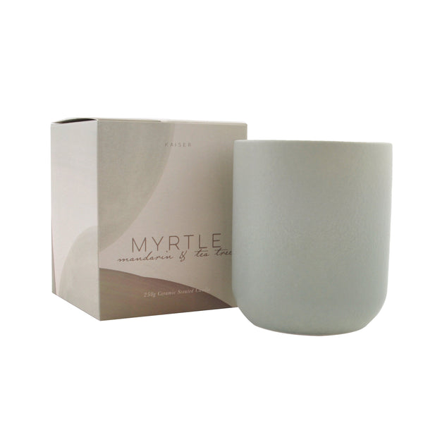 kaisercraft Native Collection Candle 250G - Myrtle Manderin & Tea Tree