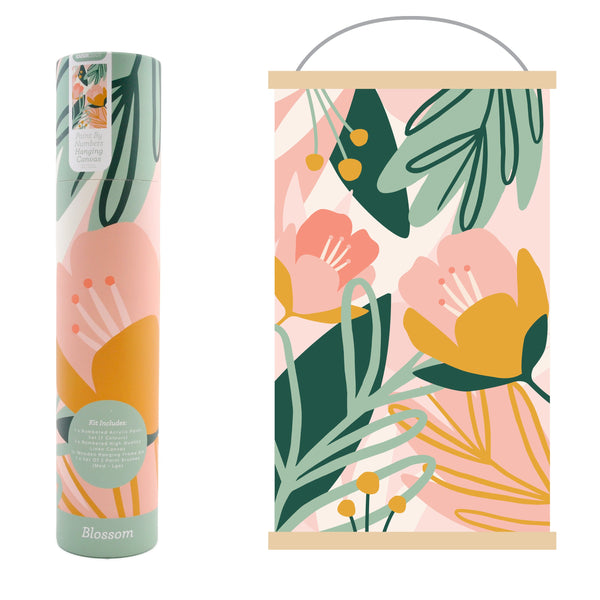 kaisercraft Paint By Numbers Hanging Canvas 30X50Cm - Blossom