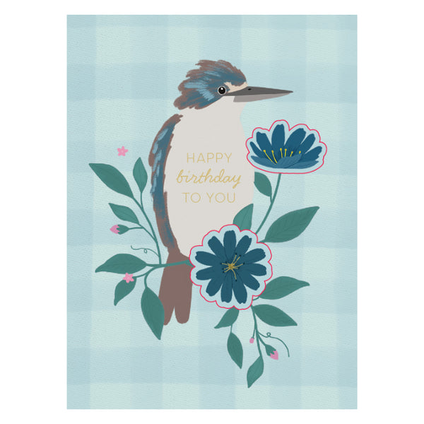 kaisercraft Premium Greeting Card BIRD SONG - Birthday Bird