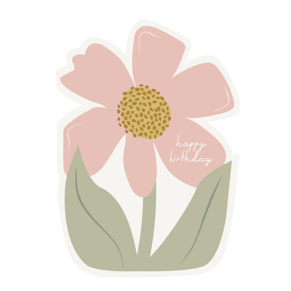 kaisercraft Premium Greeting Card Lemonade - PINK DAISY