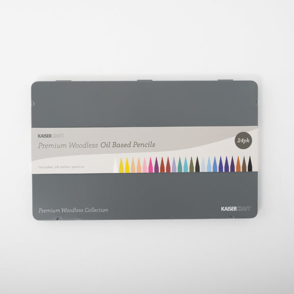 Kaisercraft Premium Woodless Oil Based Pencils 24 Pack