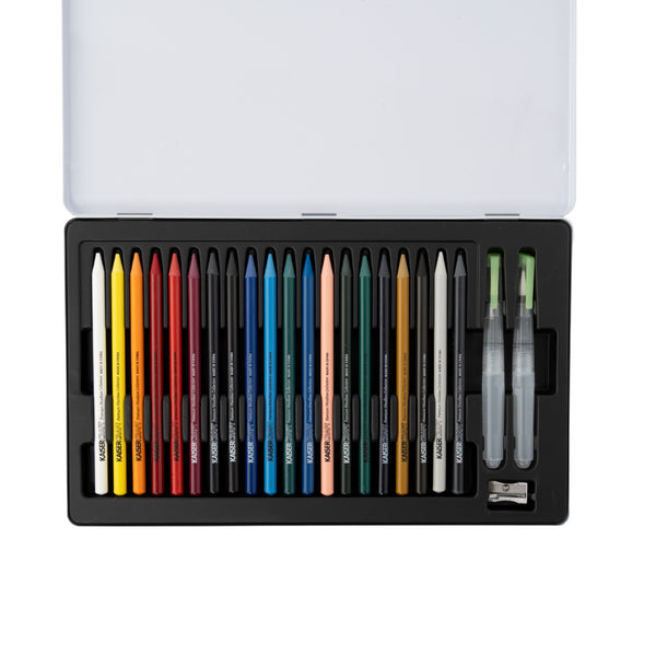 kaisercraft Premium Woodless Watercolour Pencils 20 Pack
