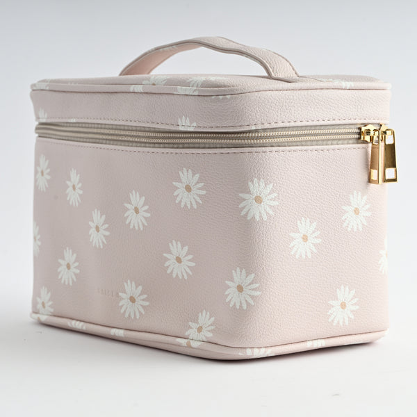 kaisercraft Printed Faux Leather Toiletry Bag - DITSY DAISY