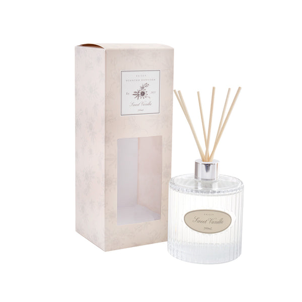 kaisercraft Reeded Range Diffuser 200Ml - Sweet Vanilla