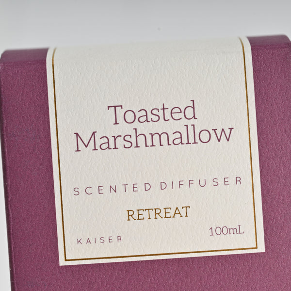 Kaisercraft Retreat Reed Diffuser 100ml - TOASTED MARSHMALLOW