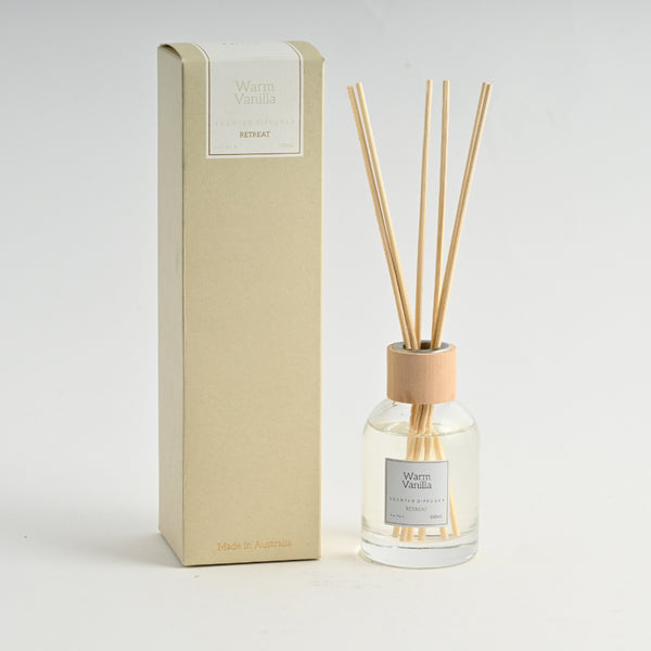 kaisercraft Retreat Reed Diffuser 100ml - WARM VANILLA