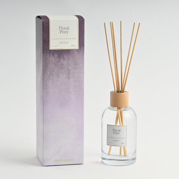 kaisercraft Retreat Reed Diffuser 200ml - FLORAL POSY