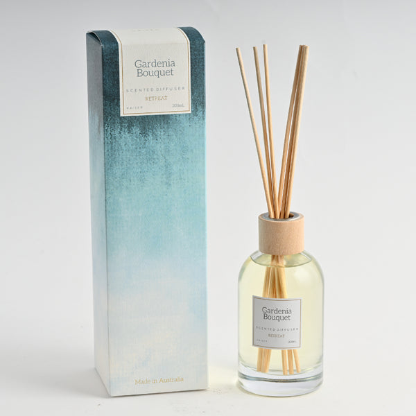 kaisercraft Retreat Reed Diffuser 200ml - GARDENIA BOUQUET