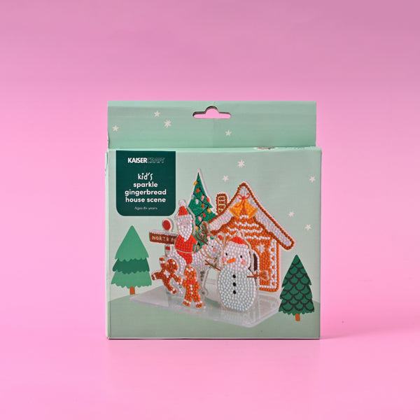 Kaisercraft Sparkle Kid's Play Scene - Gingerbread House