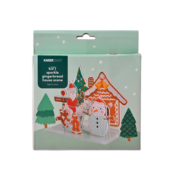 kaisercraft Sparkle Kid's Play Scene - Gingerbread House