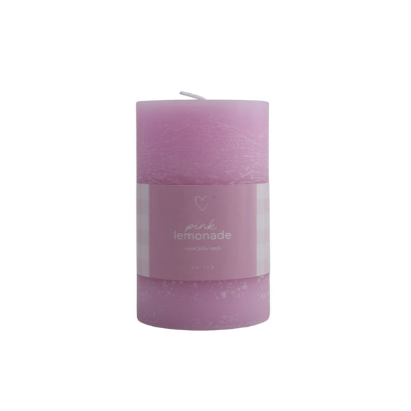 kaisercraft Sweethearts Pillar Candle - Pink Lemonade