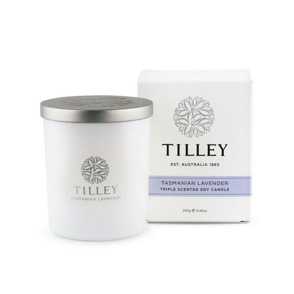 kaisercraft Tilley Tasmanian Lavender Soy Candle 240g / 45 hour