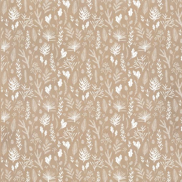 kaisercraft Whimsy Wishes 12x12 Scrapbook Paper - FOREST FOLIAGE