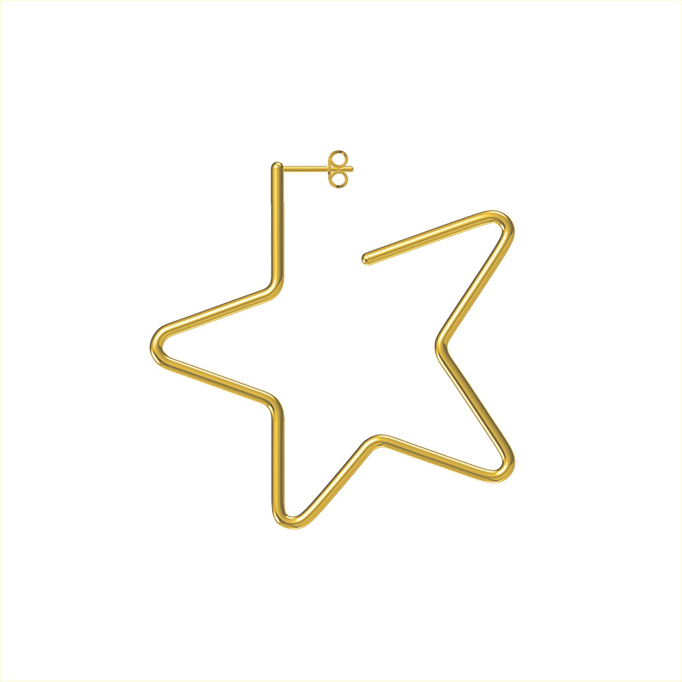 Kalaika WISH LOVE LUCK HOOPS