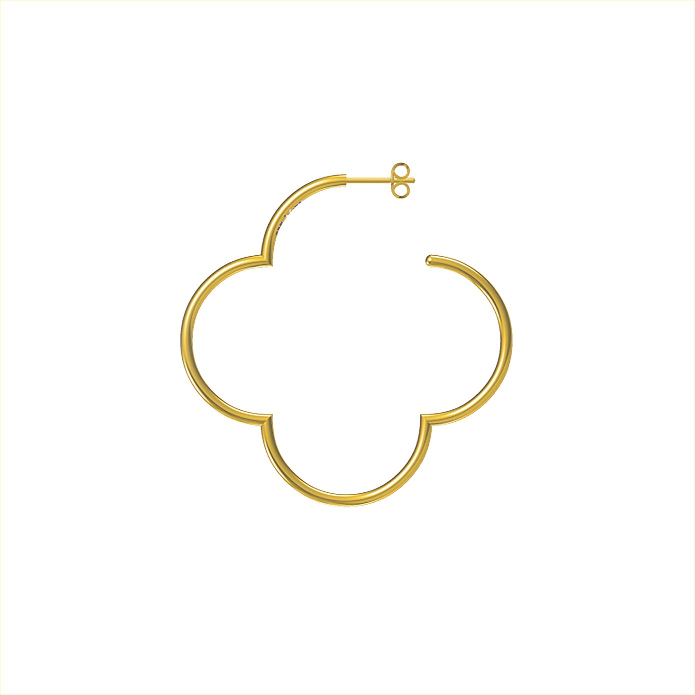 Kalaika WISH LOVE LUCK HOOPS