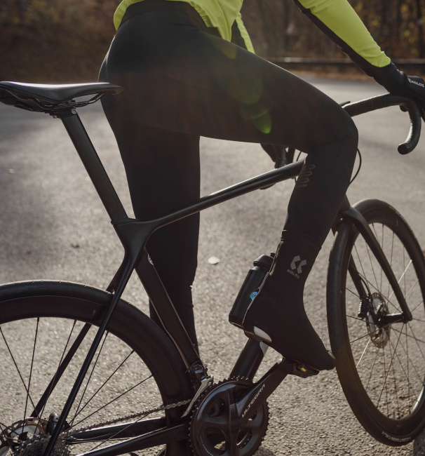 Kalas PASSION Z3 Bib Tights Rainex + Pad Black WOMEN