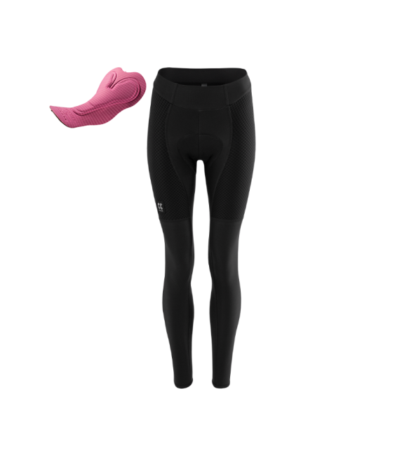 kalas PURE Z Insulated tights + pad black WOMEN