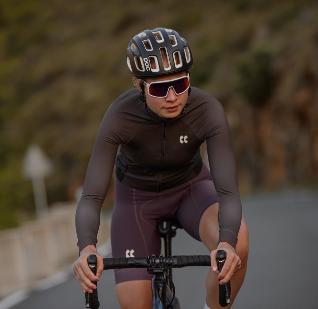 Kalas PASSION Z4 Long Sleeve Jersey TEMPS Mocca Brown WOMEN