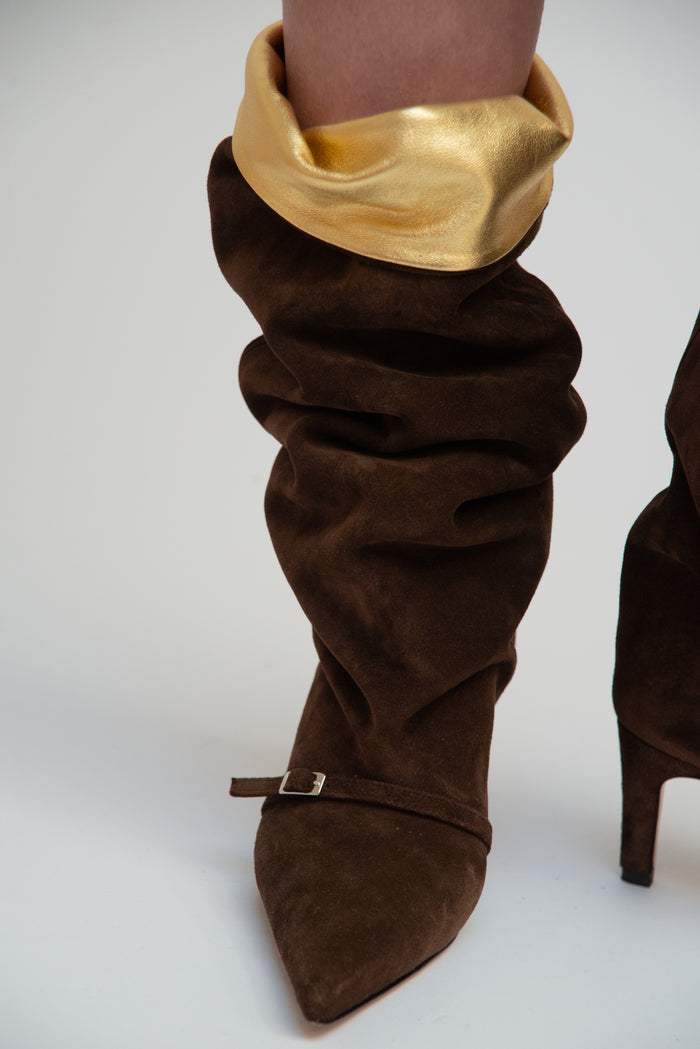 Kalda MANO BOOT / Brown-gold