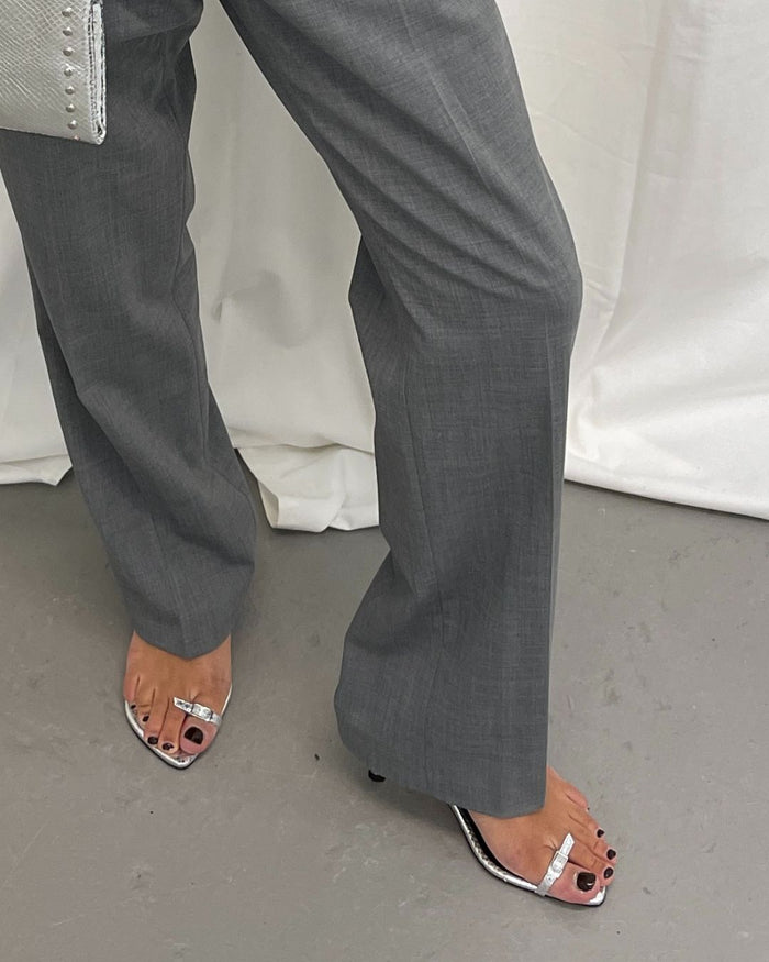 kalda NUDA SANDAL / silver snake