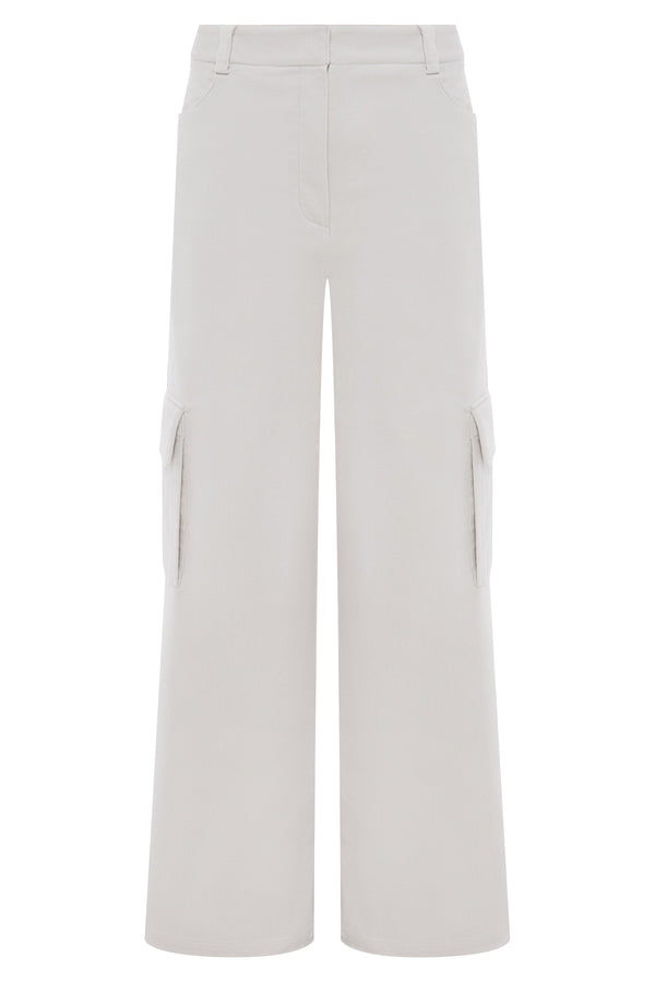 kalmanovich Corduroy cargo trousers