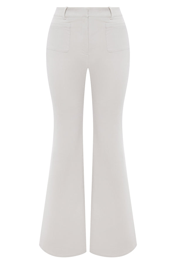 kalmanovich Flared corduroy trousers