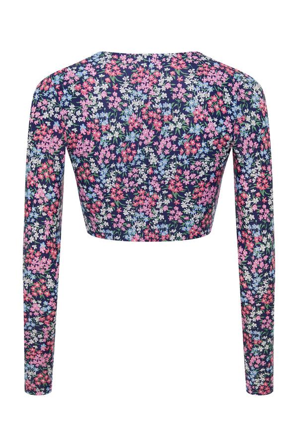 Kalmanovich Floral Crop-top