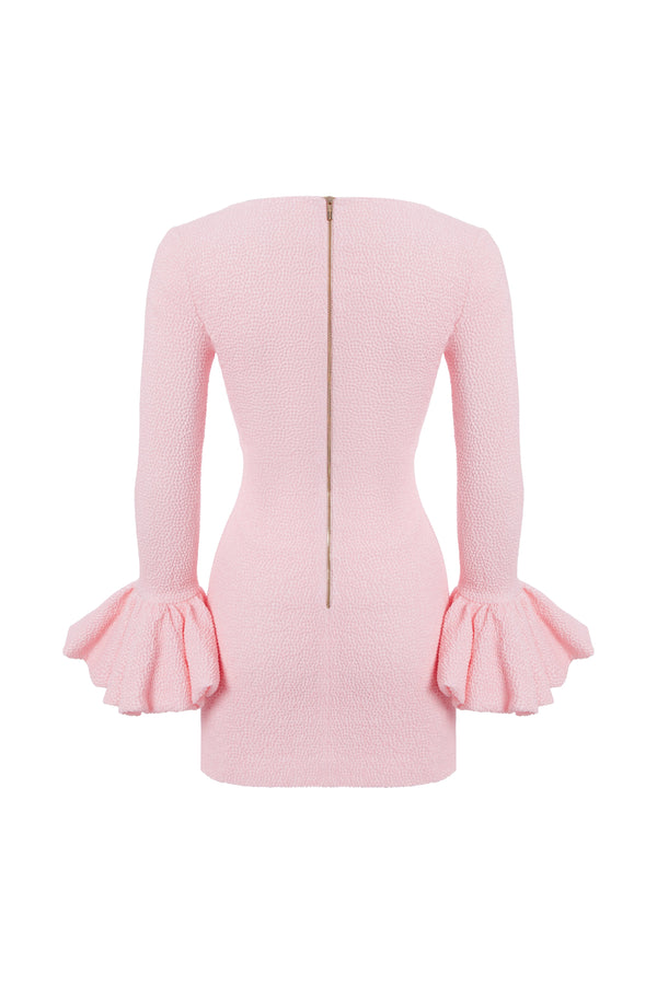 Kalmanovich Jacquard Dress With Bows