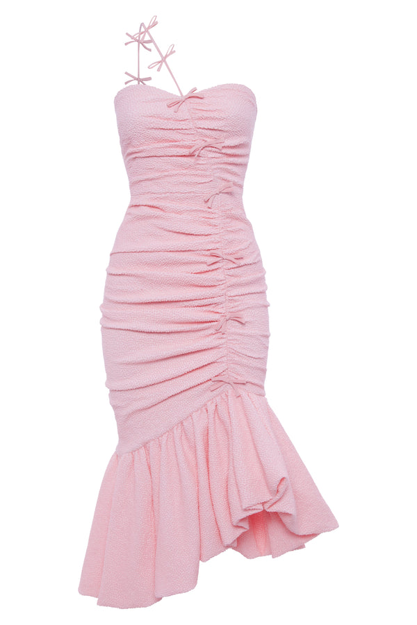 kalmanovich Jacquard dress with bows