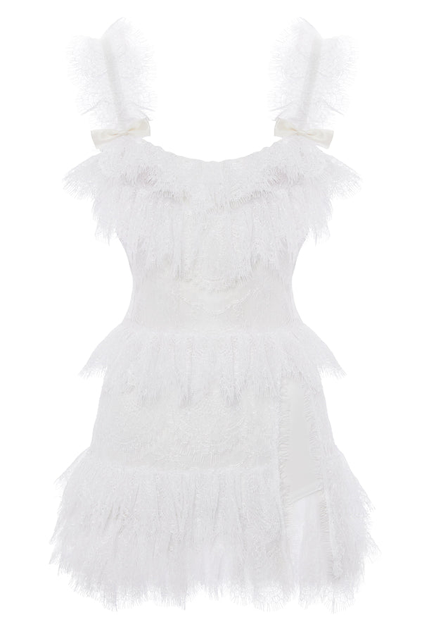 kalmanovich Lace mini-dress